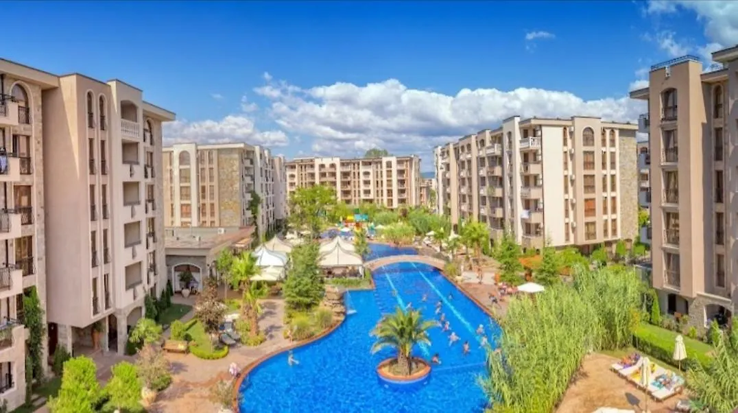 Resort Cascadas Pool View Luxury Apartment Sunny Beach