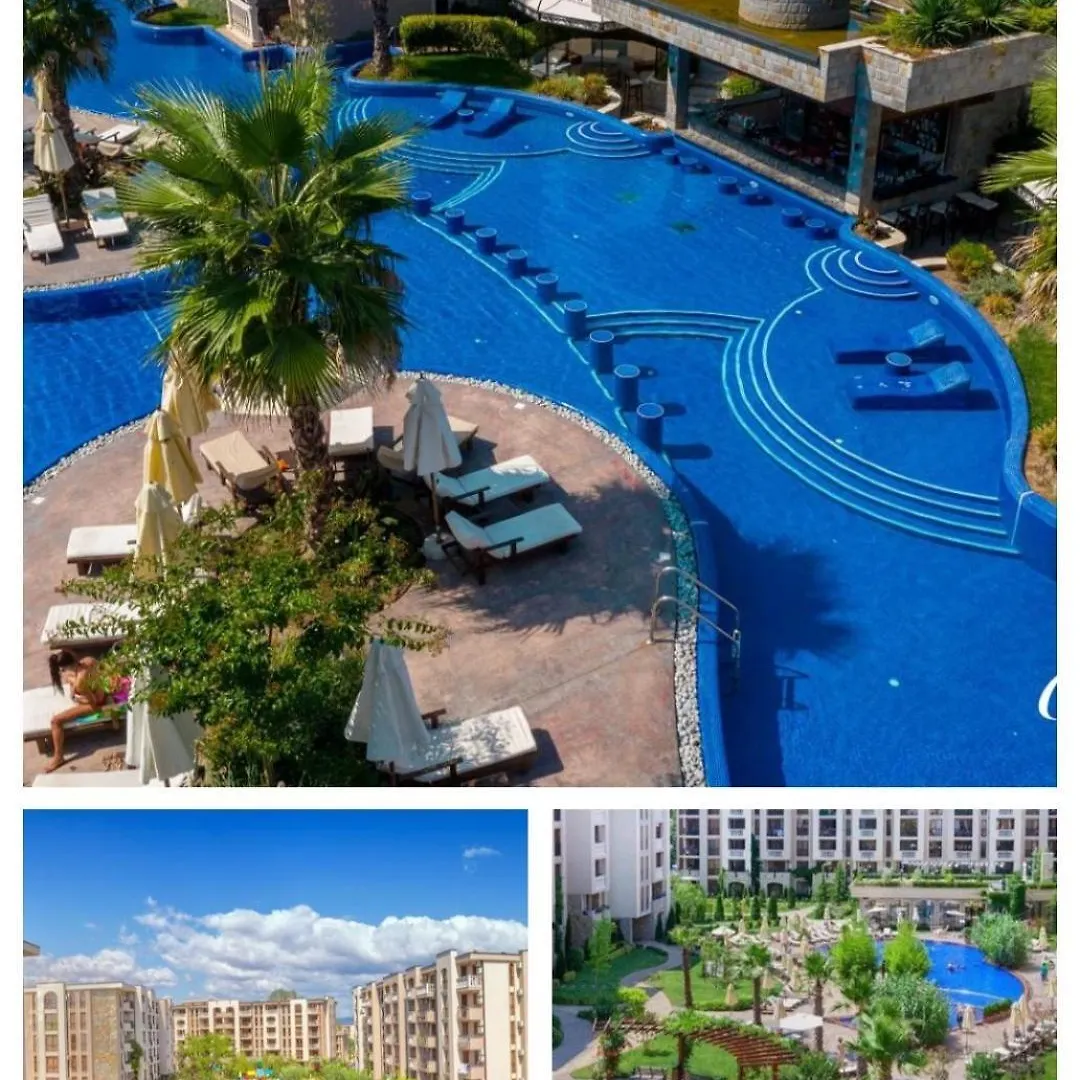 Resort Cascadas Pool View Luxury Apartment Sunny Beach