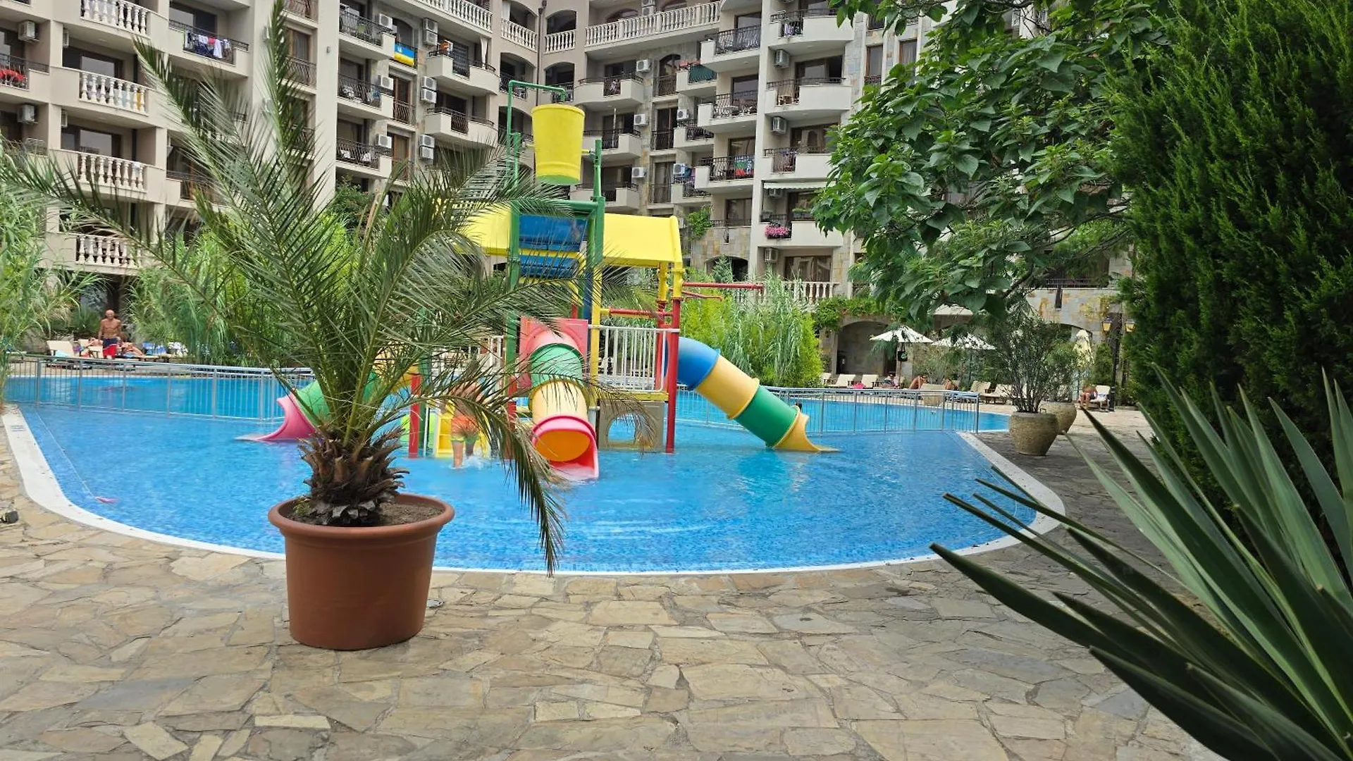 Resort Cascadas Pool View Luxury Apartment Sunny Beach